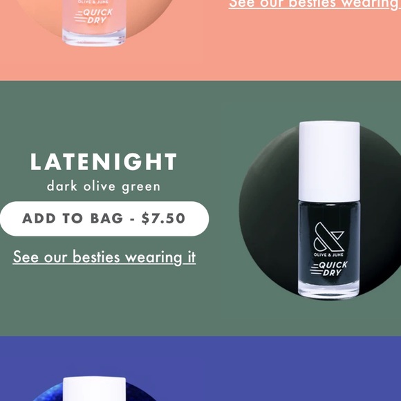 Olive & June Quick Dry Nail Polish Bundle - Picture 4 of 7